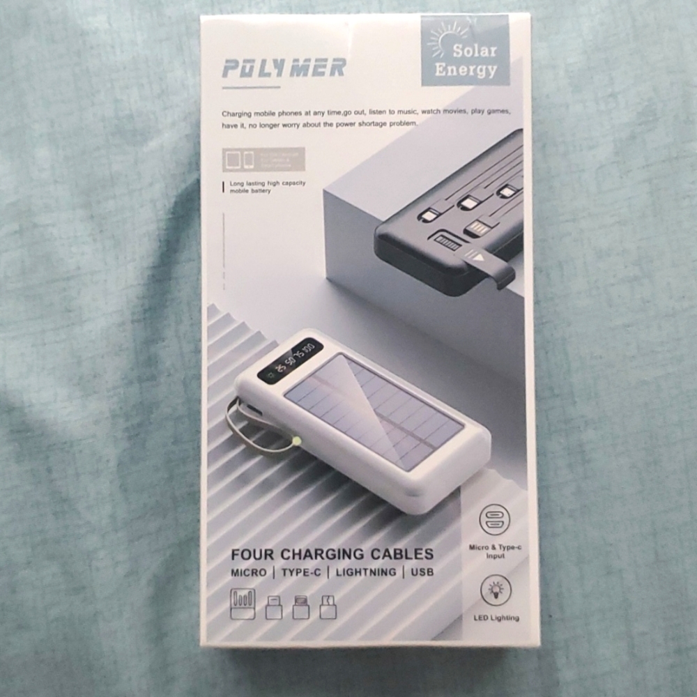 Solar Charger white